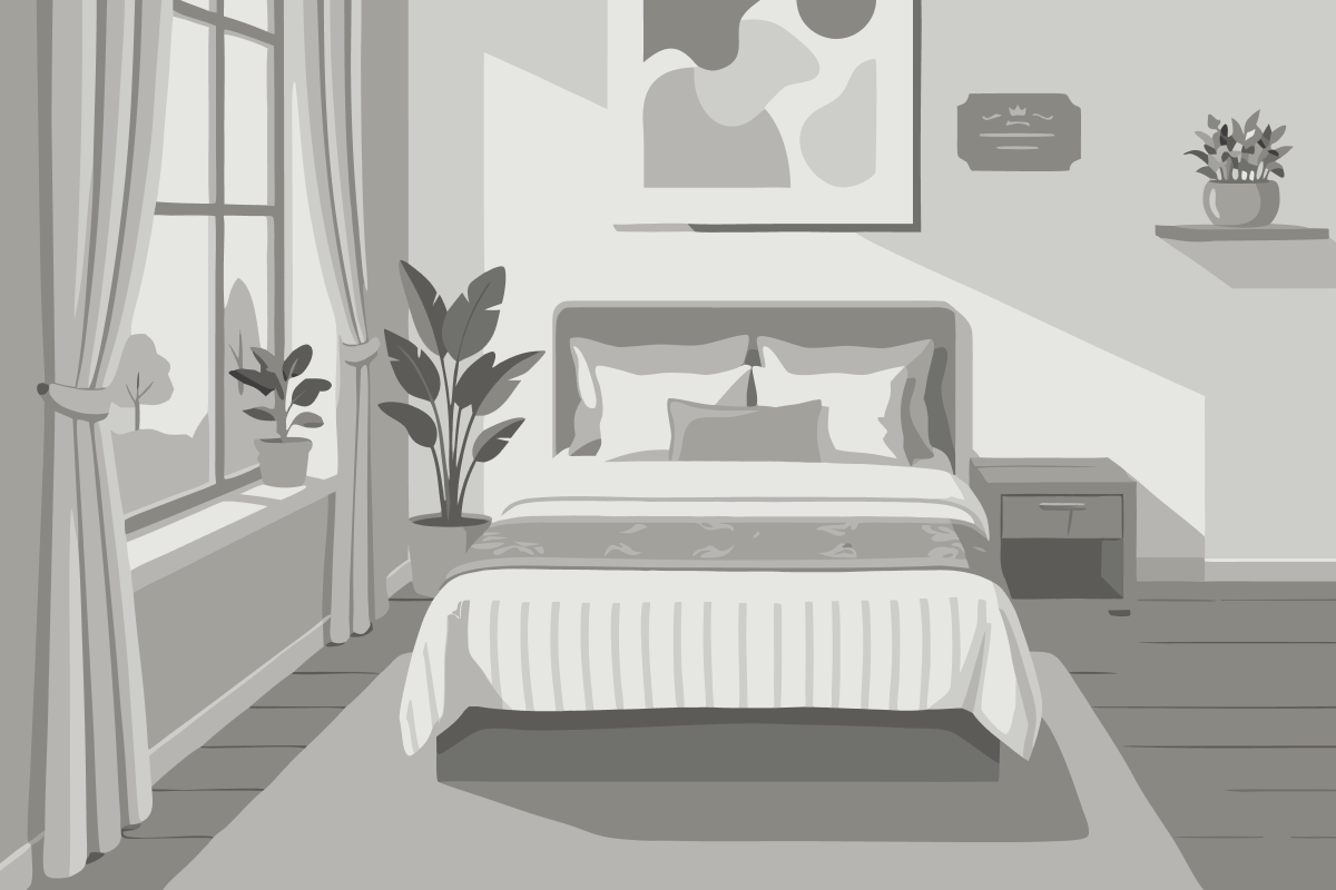 Economy Quadruple Room with Shared Bathroom